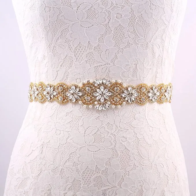 Rhinestone Bridal Belt