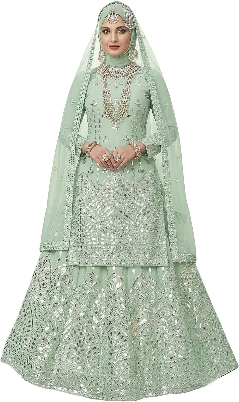 Sage Green Hijab Fashion