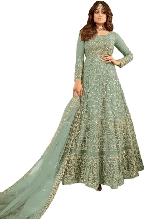 Muslim Wedding Dress Blue - Blue Mughal-era