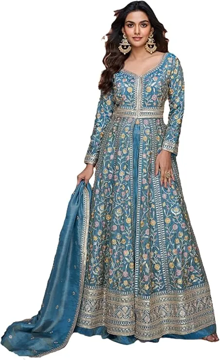 Muslim Wedding Dress Lavender - Multi Traditional