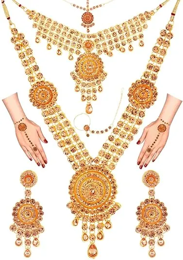 Gold Bridal Jewellery Set