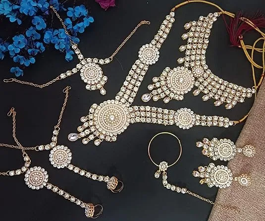 Heavy Bridal Kundan Set