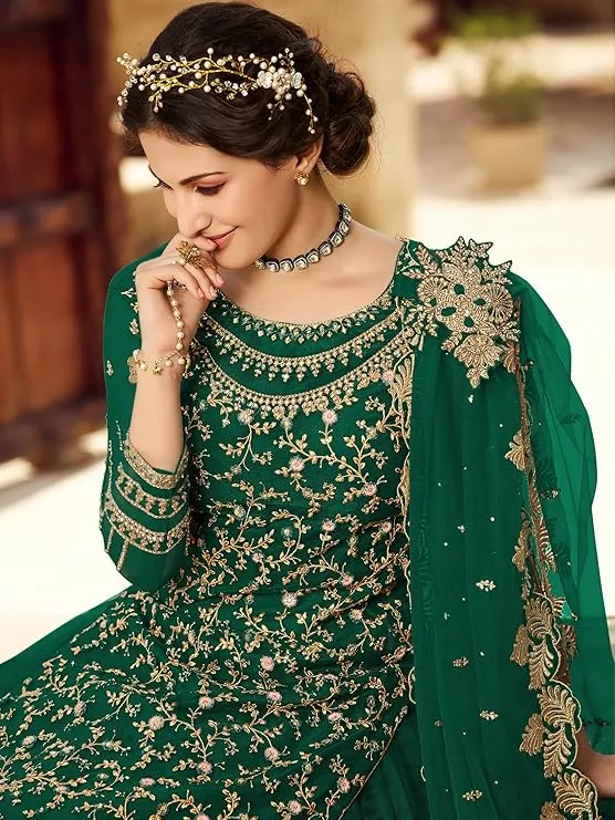 Sharara Suit in Green